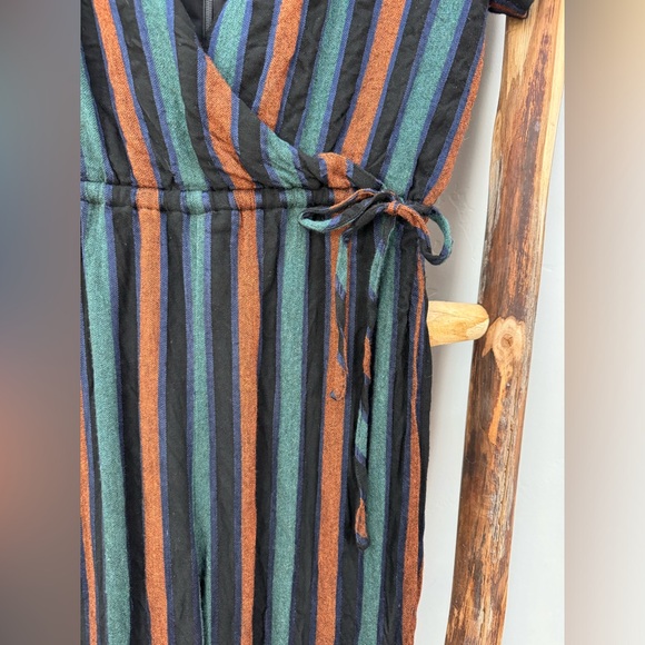 🛑SOLD🛑Madewell Striped Wrap Jumpsuit - Picture 12 of 16
